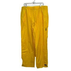 Helly Hanson Work Wear Size XXL Yellow Sailing Boat Fishing Waterproof Pants